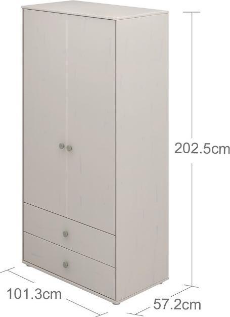 Image du produit Flexa Armoire Classic 2 portes (102.57 cm)