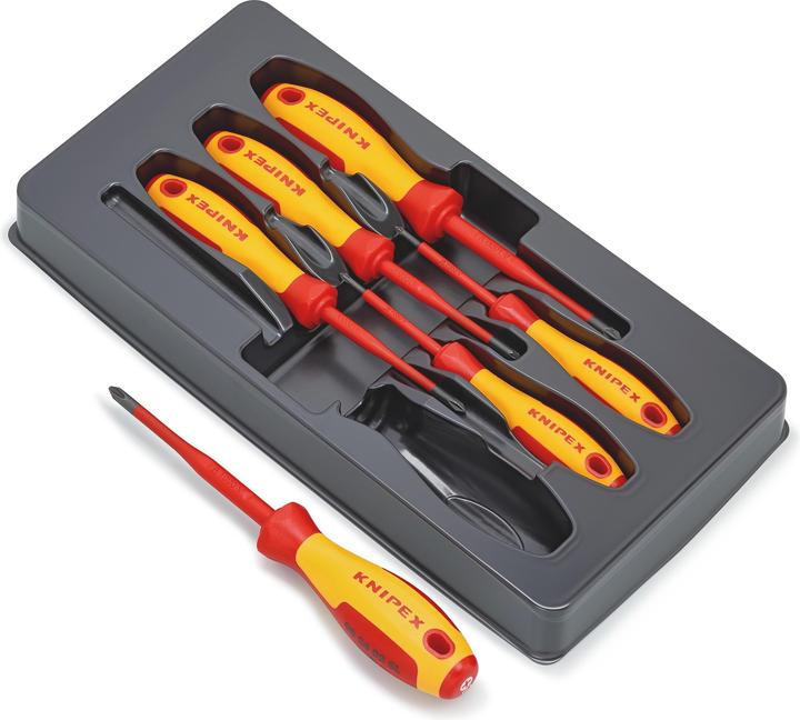 Immagine prodotto Knipex Assortimento giraviti VDE (Cacciavite a croce PZ, Fessura croce Phillipps (PH))