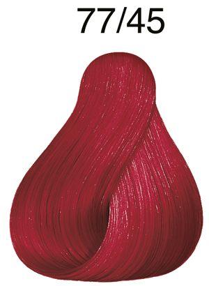 Image du produit Wella Colour Touch Rouge vibrant (77/45 blond moyen acajou rouge acajou)