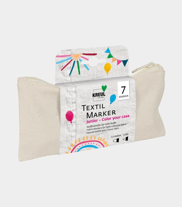 Produktbild Kreul Textil Marker Junior (Mehrfarbig, 4 mm, 7 x)