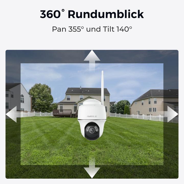 Actual product image Reolink Argus Series B440+Solarpanel 2-4K 8MP (3840 x 2160 pixels)
