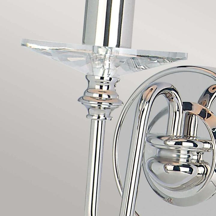 Actual product image Elstead Lighting Finsbury Park wall light E14 polished nickel (E14)
