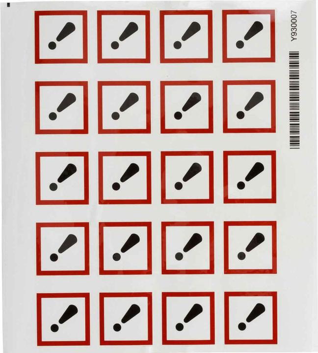 Actual product image Brady GHS pictograms - Irritant