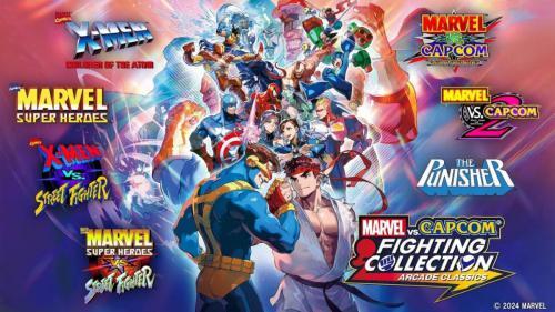 Actual product image Capcom Marvel vs. Capcom Fighting Collection Arcade Classics (Switch, Switch Lite, Switch OLED, FR, EN)