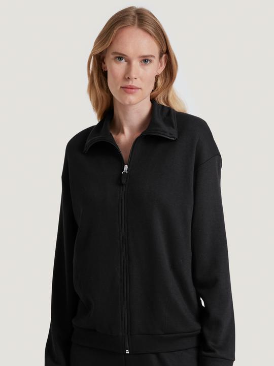 Produktbild Calida Sweatjacke Loungewear " Lounge Element " schwarz (36)