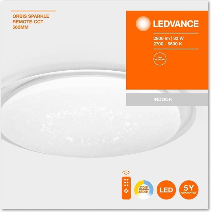 Actual product image Ledvance Orbis Sparkle (3600 lm)
