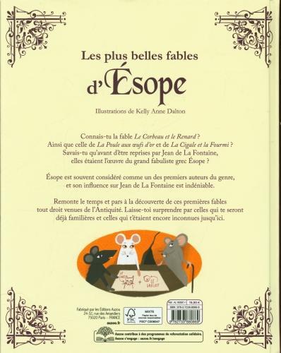 Actual product image Auzou France Les plus belles fables d'Esope (French, Esope, Dalton Anne, 2020)