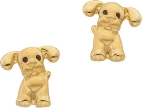 Muau Ohrstecker (18K 750, Gold)