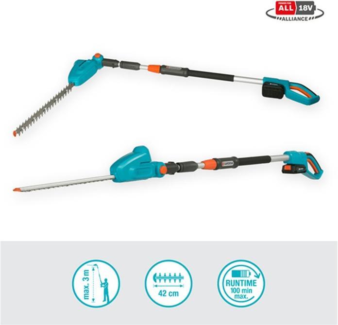 Actual product image Gardena THS 42/18V P4A (Cordless hedgecutters)