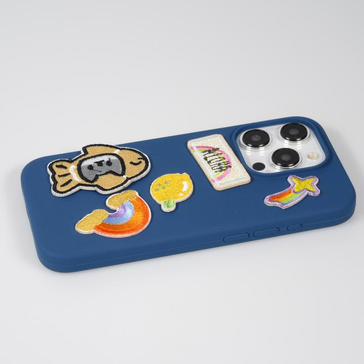 Image du produit PhoneLook Autocollant sticker pour téléphone/tablette/ordinateur brodé en 3D Cat inside Fish