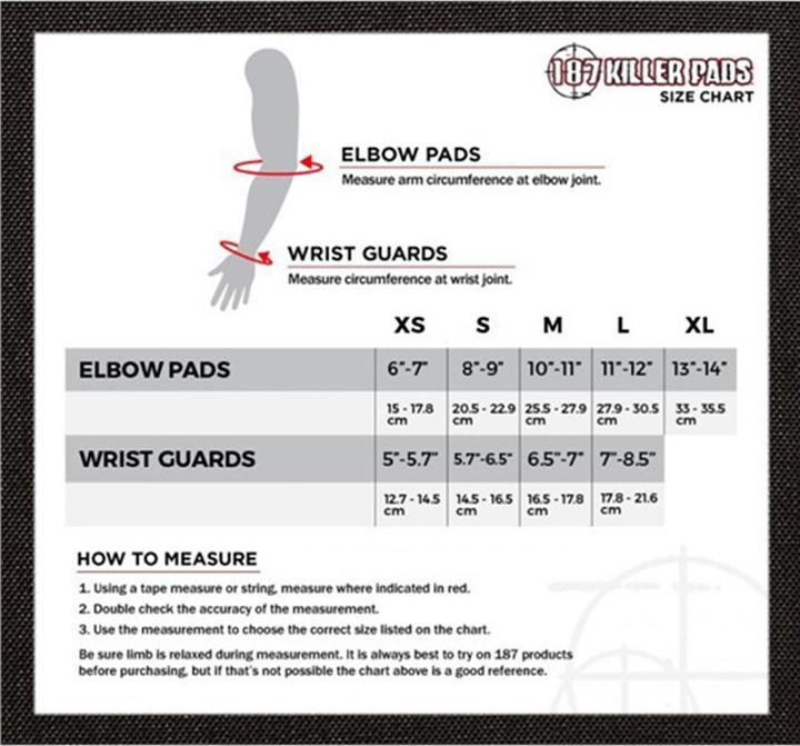 Actual product image 187 Killer Pads Elbow Pads (S, Elbow protectors, Pair)