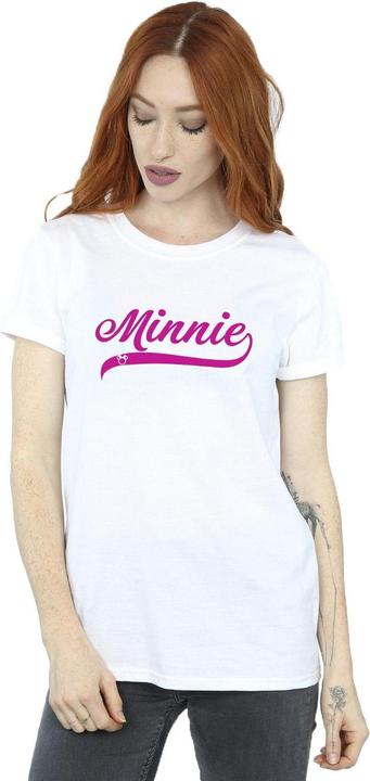 Immagine prodotto Disney Minnie Mouse Logo Maglietta Ampia Donna (S)