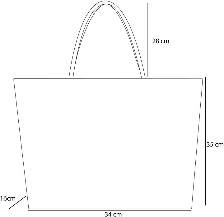 Immagine prodotto Normani Borsa a tracolla estiva, borsa da spiaggia (17 l)