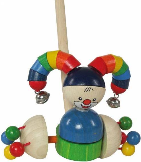 Magni Schiebe - Harlekin aus Holz
