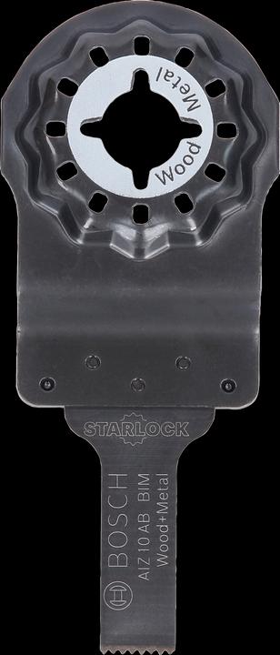 Produktbild Bosch Zubehör Starlock HCS Tauchsägeblatt AIZ 10 AB Wood and Metal, 10 x 20 mm