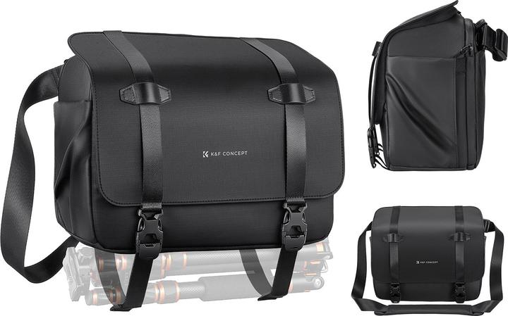 Produktbild K&F Concept Sling Bag 10L Urban Wander 10 (Black) (Kamera Schultertasche, 10 l)