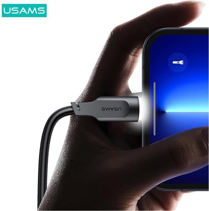 Immagine prodotto Usams Cavo di ricarica da Type-C a Lightning PD - Nero (1.20 m, USB 3.0)