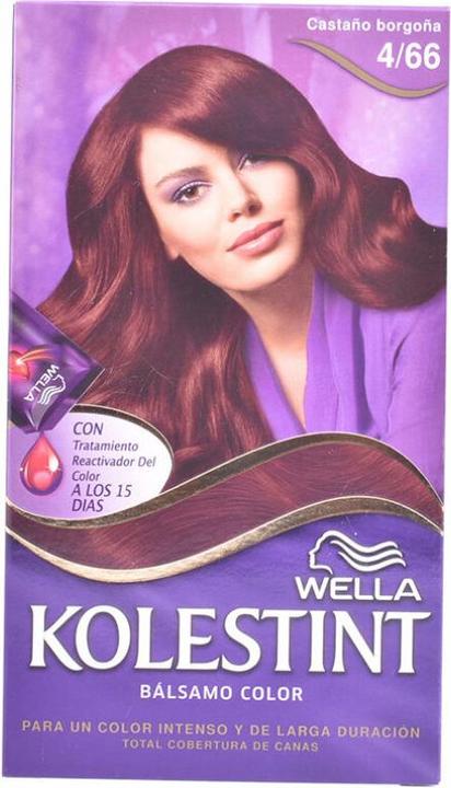 Immagine prodotto Wella KOLESTINT inchiostro bálsamo colore #4,66 castaño borgoña (4,66 castaño borgoña)