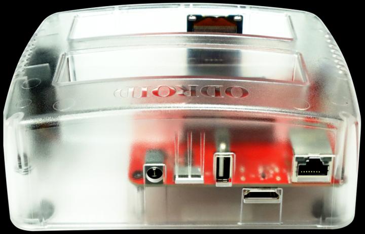 Actual product image Odroid Odroid-HC4 with OLED screen