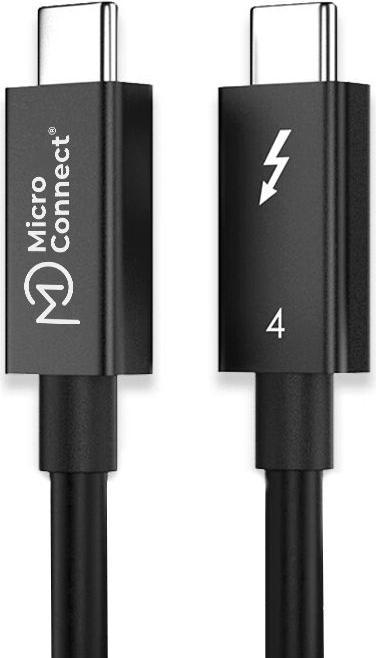 Image du produit MicroConnect Thunderbolt 4 — Thunderbolt 4 (1.50 m, USB 4.0, 100 W)