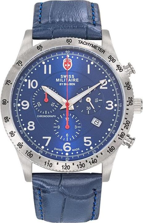 Produktbild Swiss Military Uhr Swiss Militaire Lugano (Analoguhr, 42 mm)