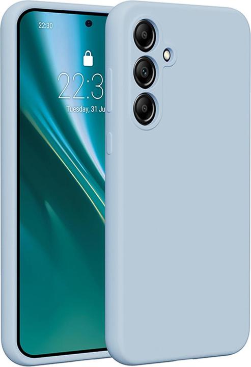 Image du produit Etteri Etui en silicone pour Samsung Galaxy A55 5G bleu clair (Samsung Galaxy A55)