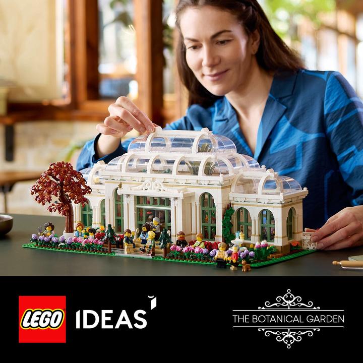 Immagine prodotto LEGO Il giardino botanico (21353, LEGO Ideas, Set LEGO rari)