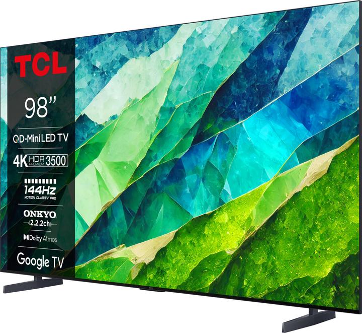 Immagine prodotto TCL 98C855 (98", Mini-LED, 4K, 2024)