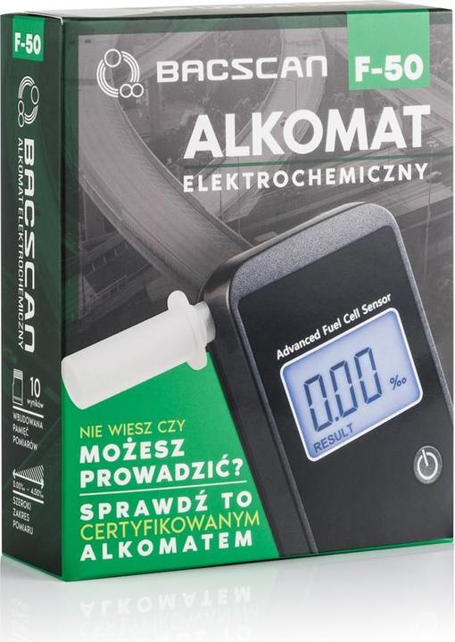 Immagine prodotto Bacscan Nessuna garanzia per Alkomat HI-TECH MEDICAL F-50