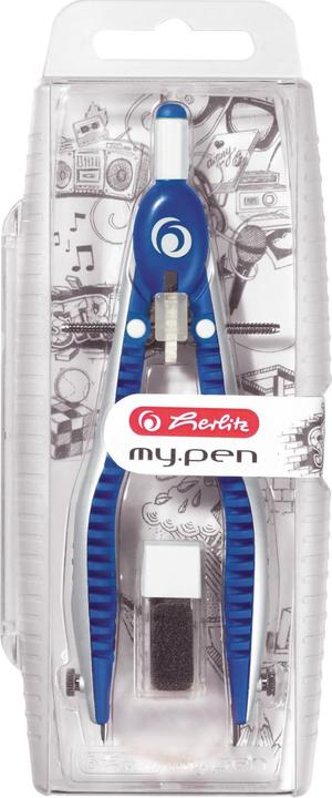 Produktbild Herlitz my.pen Zirkel, -Weiss