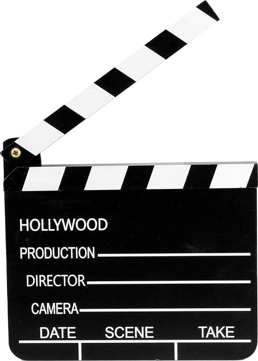 Amscan Filmklappe Hollywood 17.8x25.3cm
