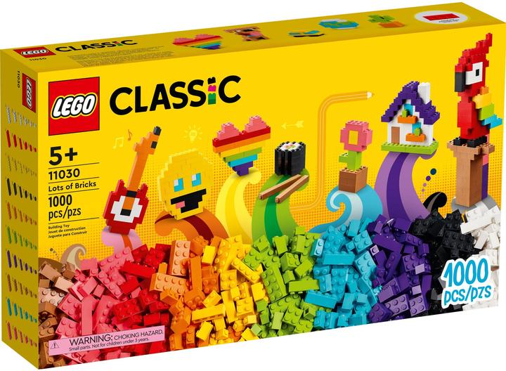 Productafbeelding LEGO Classic Grosse bunte Steinebox - 11030 NEU! Teile 1000x (11030)