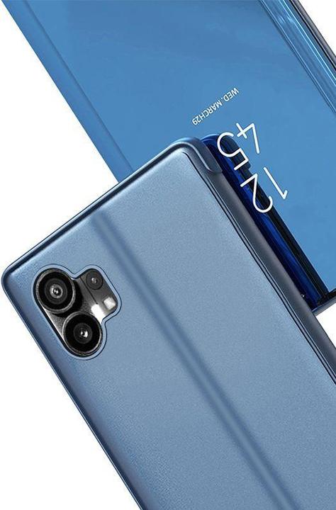 Productafbeelding Hurtel Clear View Case hoesje voor Nothing Phone 1 flipcase zwart (Niets telefoon (1))