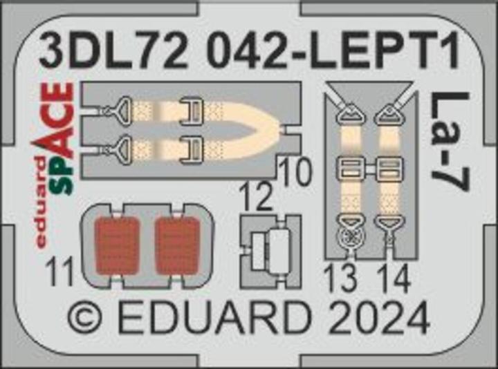 Immagine prodotto Eduard La-7 SPACE 1/72