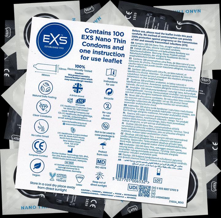 Image du produit EXS Nano Thin (100 pcs)
