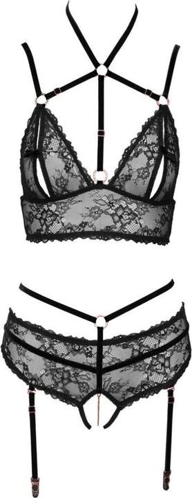 Produktbild Abierta Fina BH Set schwarz M (M)