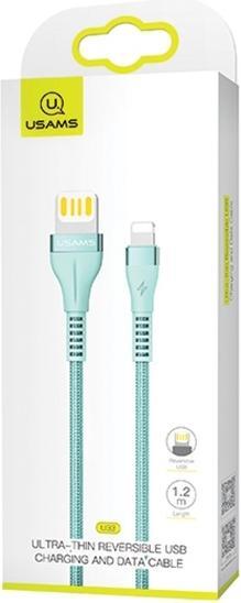 Image du produit Usams Câble USB-A vers Lightning 1.2m bleu (63781-uniw) (1.20 m, USB 3.0)
