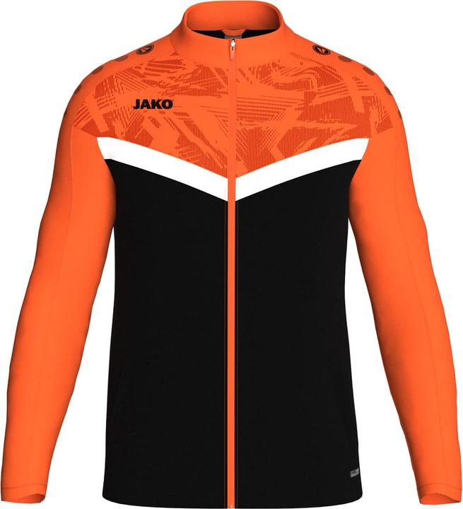 Schwarz, Fluorescent Orange