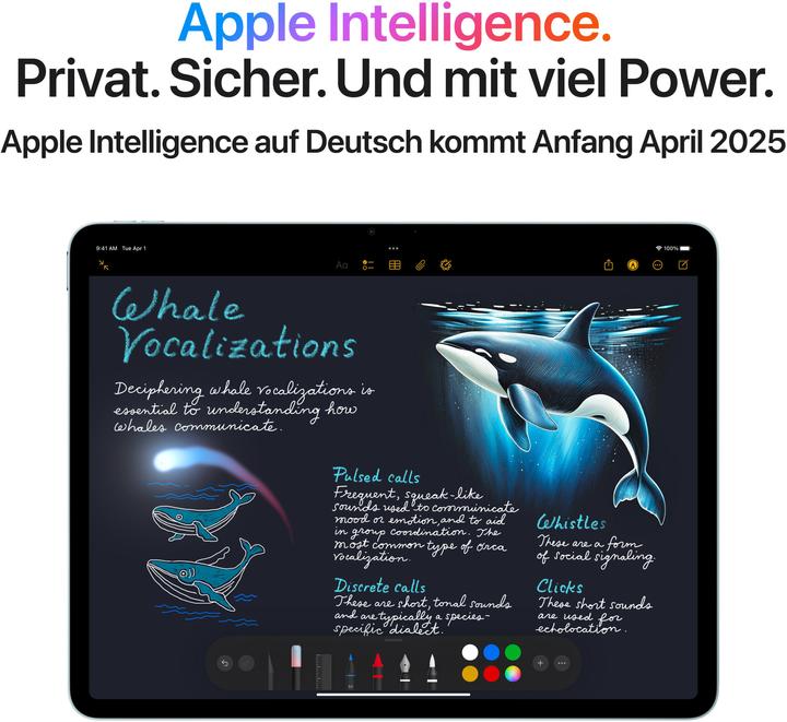 Produktbild Apple iPad Air 13 2025 (M3) (nur WLAN, 13", 128 GB, Blue)