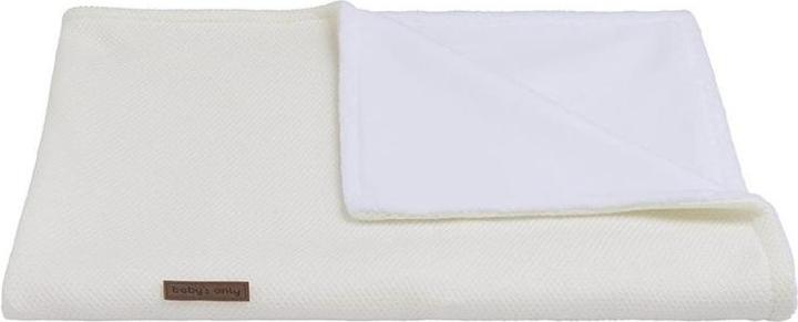 Actual product image Baby's only Babys only baby blanket teddy lining Classic, wool white (70 x 95 cm)