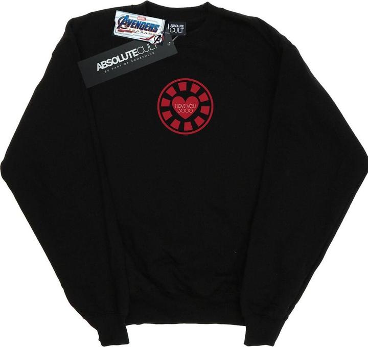 Avengers Endgame Ich liebe dich 3000 Tony Stark Herz Sweatshirt