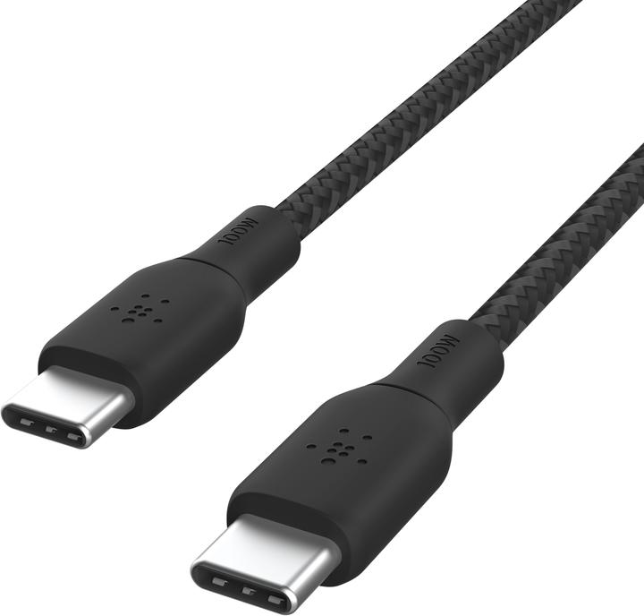 Actual product image Belkin USB C — USB C (3 m, USB 2.0, 100 W)