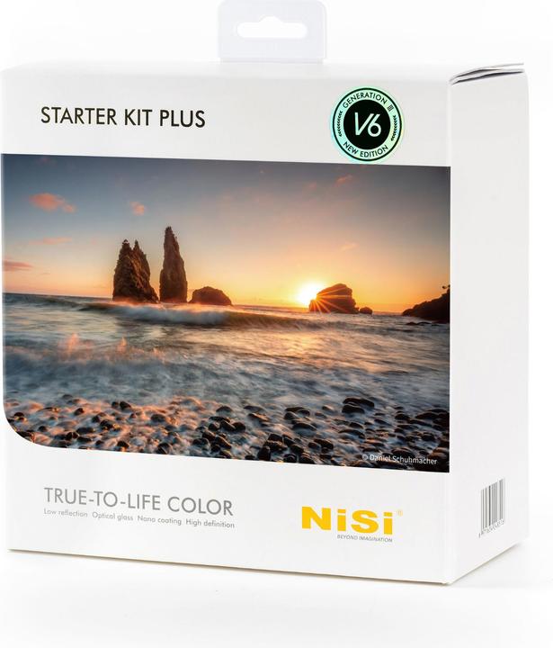 Image du produit Nisi Kit de démarrage V6 Plus 100mm (Filtre gris neutre, Filtre dégradé gris, 100 mm)