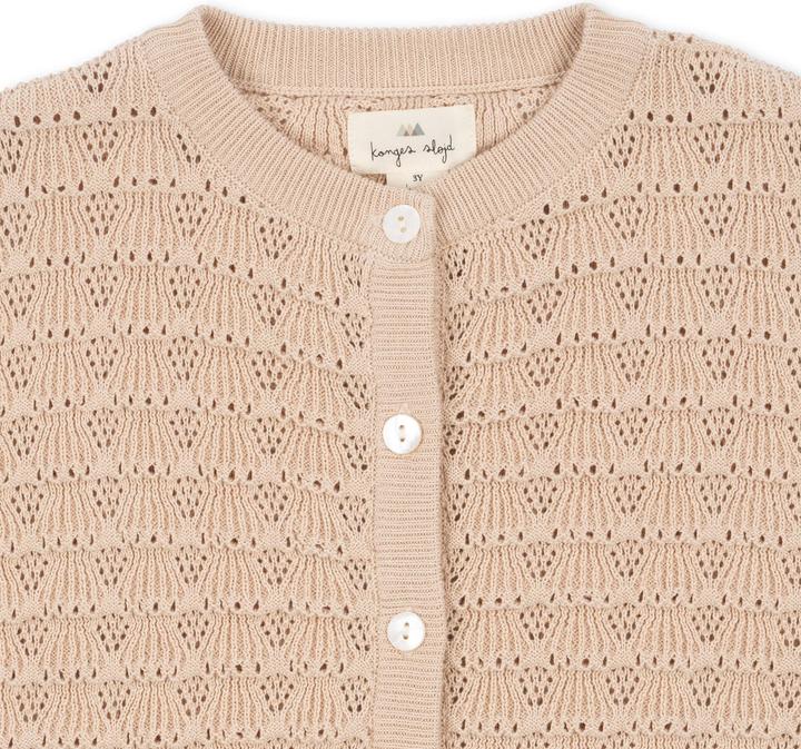 Produktbild Konges Slojd Iris StrickCardigan Powder Puff (68)