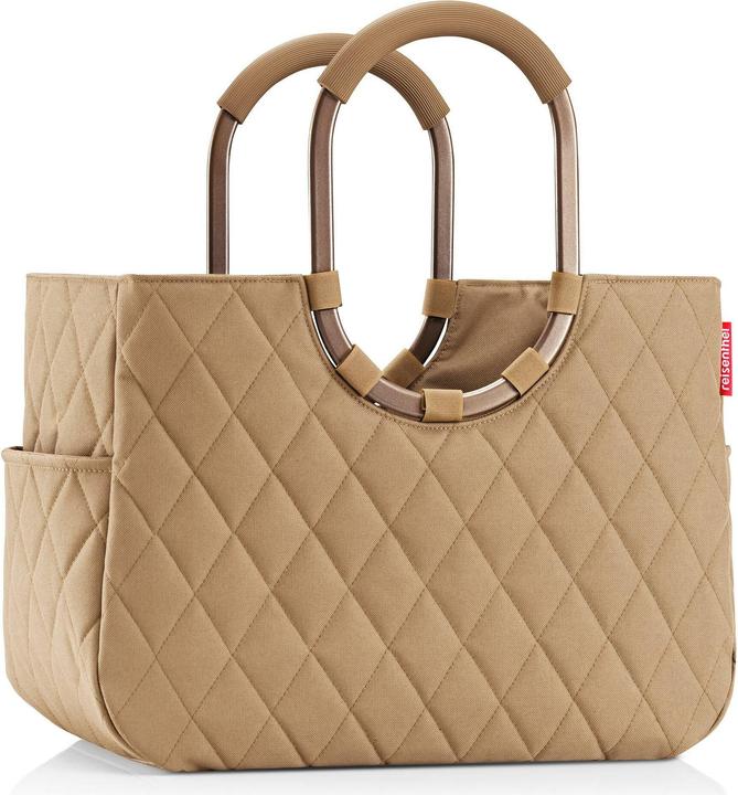 Actual product image reisenthel loopshopper L frame rhombus ginger