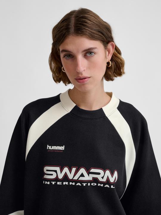 Actual product image hummel Hmloversized Crew Sportswear Swarm (XXL)