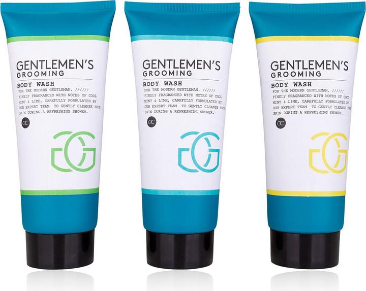 Actual product image Accentra Body Wash GENTLEMEN'S GROOMING in tube, 200ml, fragrance: Cool Mint & Lime, colour: (200 ml)