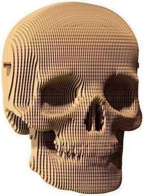 Actual product image Cartonic Skull - 3D cardboard model