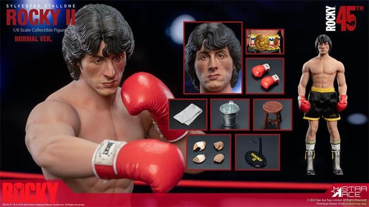 Image du produit Star Ace Toys Rocky II Statue 1/6 Rocky version normale 30 cm