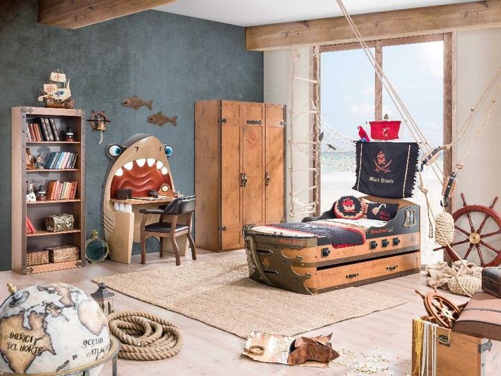 Image du produit Cilek Pirate Schiffbet (90 x 190 cm)